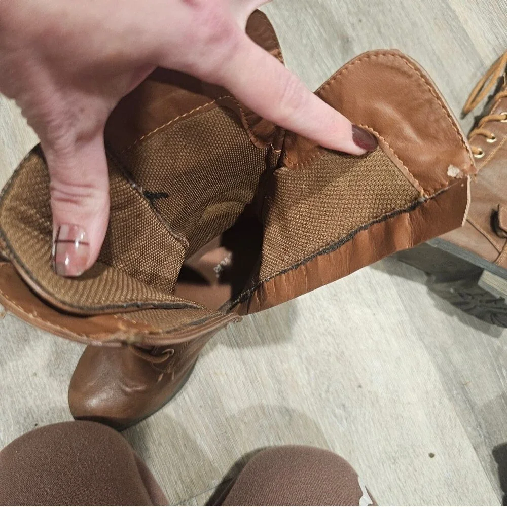 Girls Size 2 Brown Boots